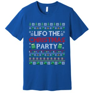 Cpa Lifo The Christmas Party Ugly Accountant Xmas Swea Premium T-Shirt