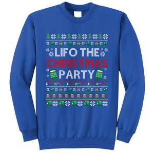 Cpa Lifo The Christmas Party Ugly Accountant Xmas Swea Tall Sweatshirt