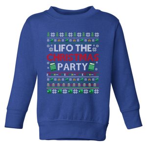 Cpa Lifo The Christmas Party Ugly Accountant Xmas Swea Toddler Sweatshirt