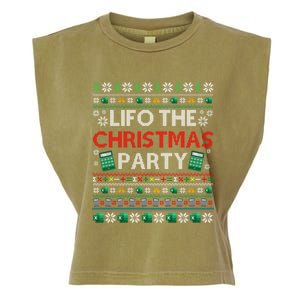 Cpa Lifo The Christmas Party Ugly Accountant Xmas Swea Garment-Dyed Women's Muscle Tee