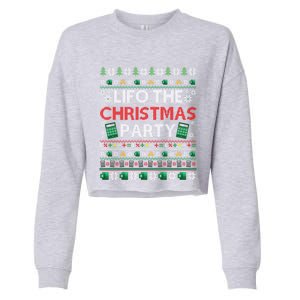 Cpa Lifo The Christmas Party Ugly Accountant Xmas Swea Cropped Pullover Crew