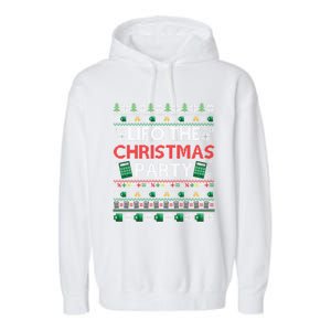 Cpa Lifo The Christmas Party Ugly Accountant Xmas Swea Garment-Dyed Fleece Hoodie