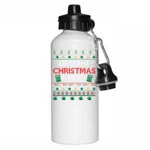 Cpa Lifo The Christmas Party Ugly Accountant Xmas Swea Aluminum Water Bottle