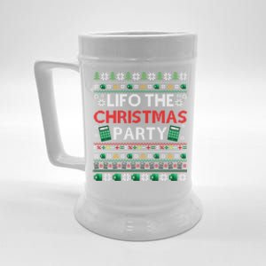 Cpa Lifo The Christmas Party Ugly Accountant Xmas Swea Beer Stein