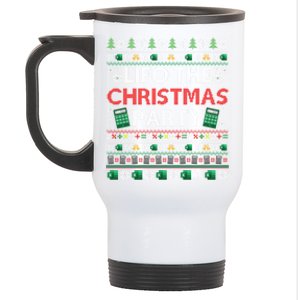 Cpa Lifo The Christmas Party Ugly Accountant Xmas Swea Stainless Steel Travel Mug