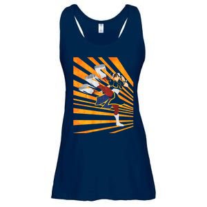 Chun Li The Legendary Martial Artist Fgc Design Ladies Essential Flowy Tank