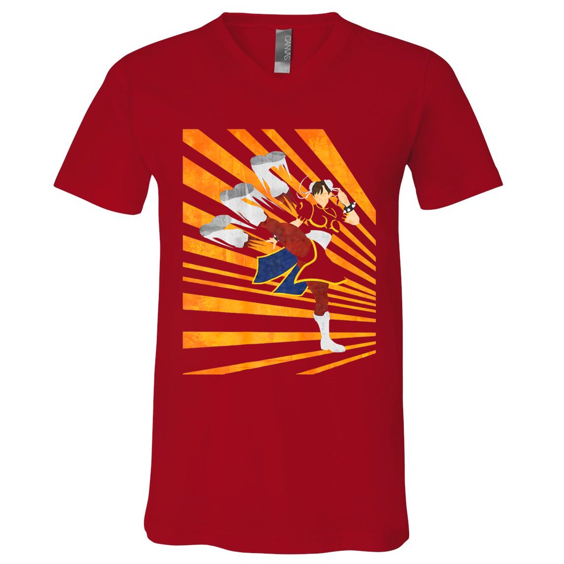 Chun Li The Legendary Martial Artist Fgc Design V-Neck T-Shirt