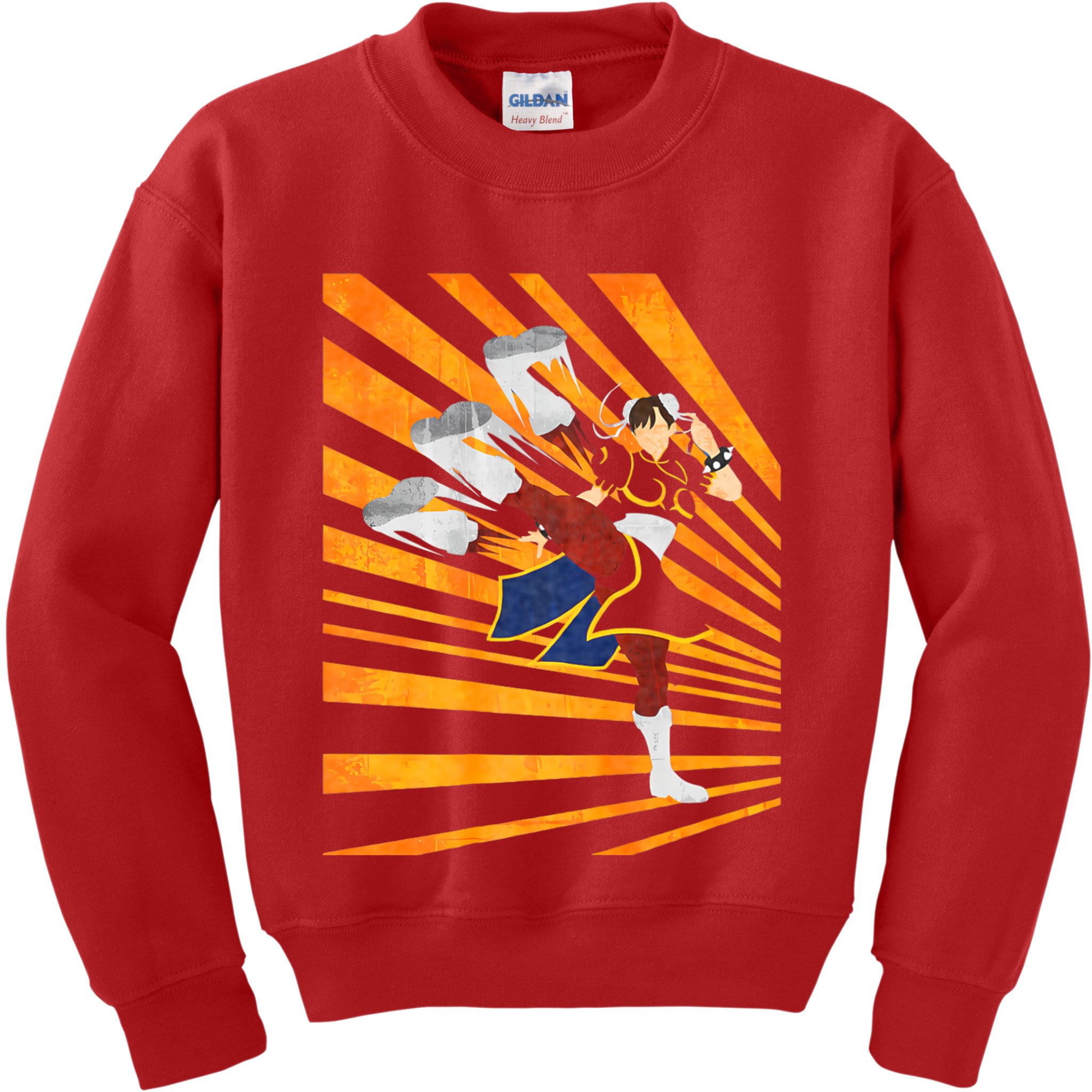Chun Li The Legendary Martial Artist Fgc Design Kids Sweatshirt