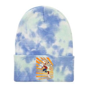 Chun Li The Legendary Martial Artist Fgc Design Tie Dye 12in Knit Beanie