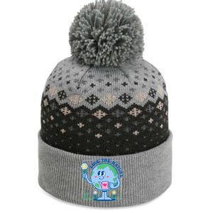 Cute Love The Nature Save The Earth Celebrate Earth Day The Baniff Cuffed Pom Beanie