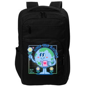 Cute Love The Nature Save The Earth Celebrate Earth Day Impact Tech Backpack