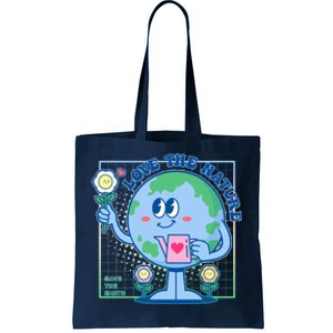 Cute Love The Nature Save The Earth Celebrate Earth Day Tote Bag