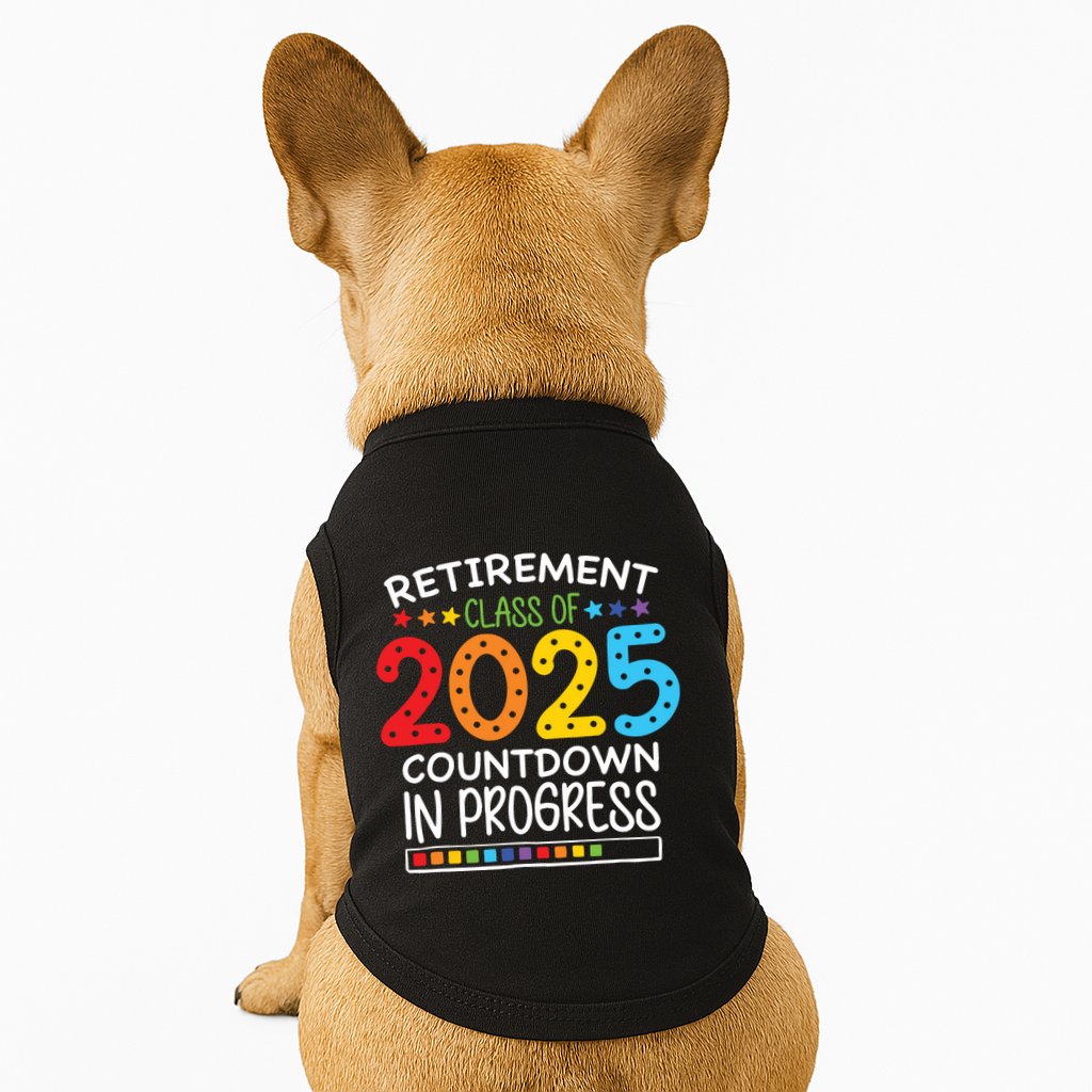 Countdown Loading Teacher Doggie Tank
