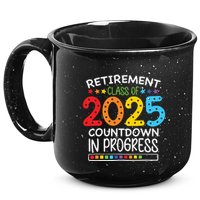 Countdown Loading Teacher 15oz Campfire Ceramic Mug