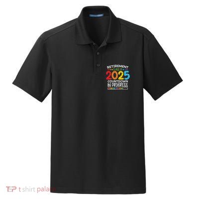 Countdown Loading Teacher Dry Zone Grid Polo