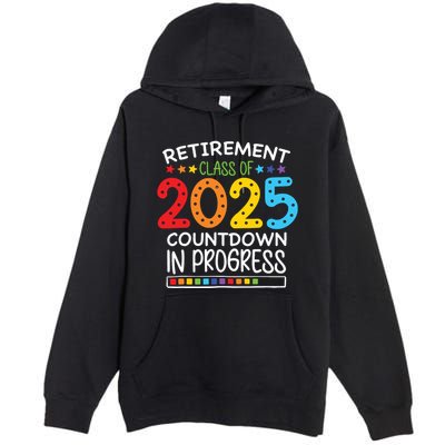 Countdown Loading Teacher Premium Pullover Hoodie
