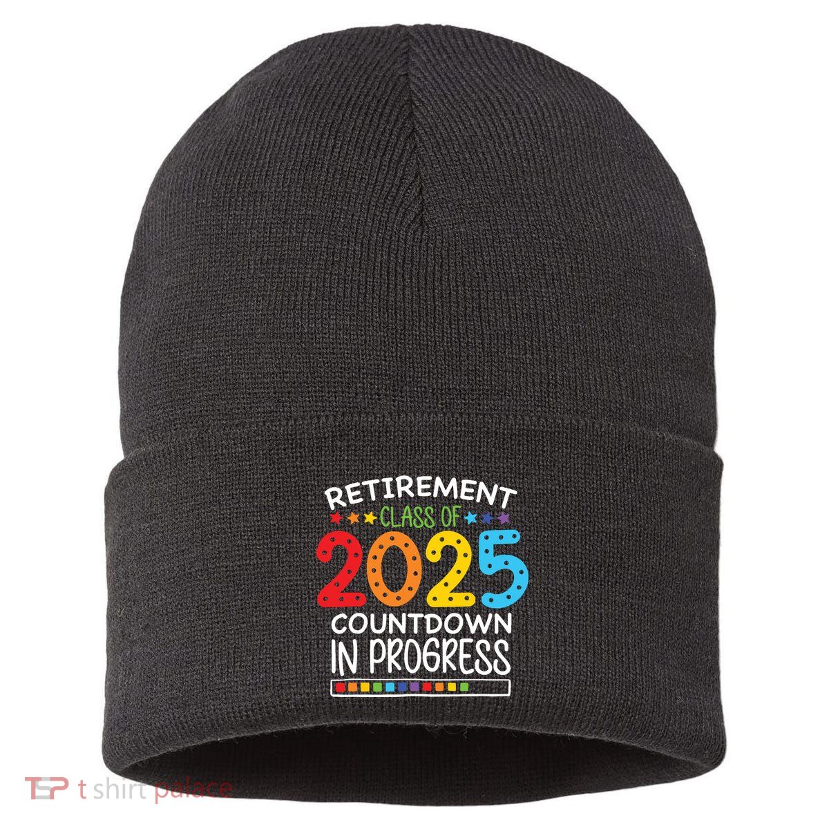Countdown Loading Teacher Sustainable Knit Beanie
