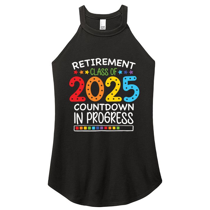 Countdown Loading Teacher Women's Perfect Tri Rocker Tank