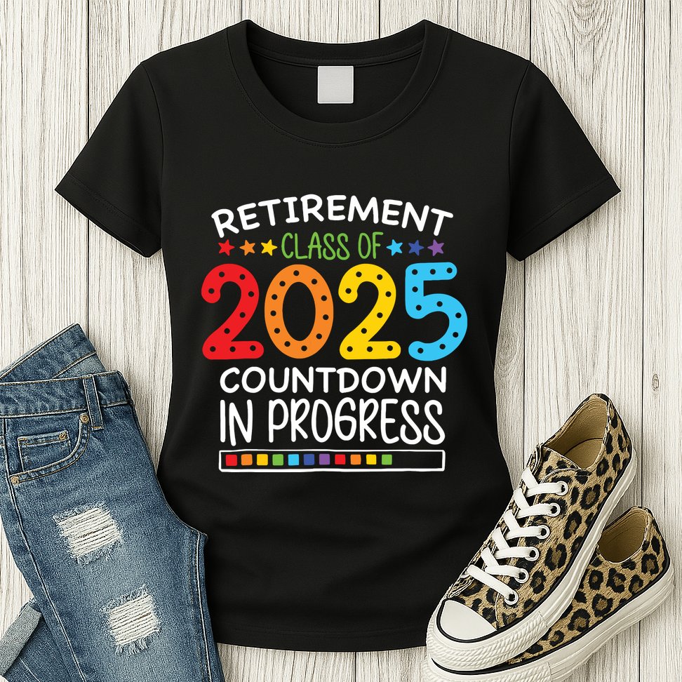Countdown Loading Teacher Womens T-Shirt