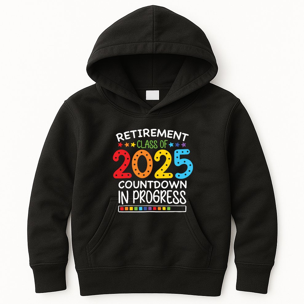 Countdown Loading Teacher Kids Hoodie