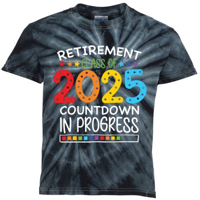 Countdown Loading Teacher Kids Tie-Dye T-Shirt