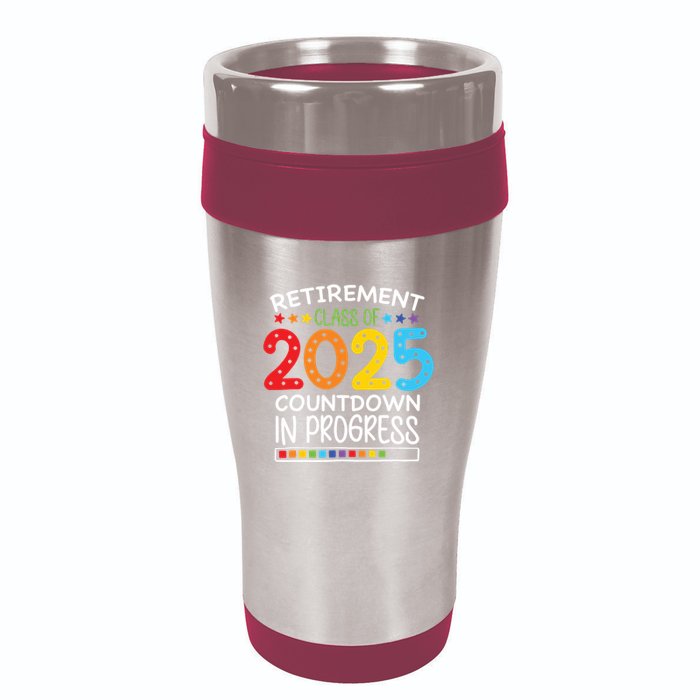 Countdown Loading Teacher 16oz Travel Tumbler