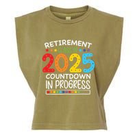 Countdown Loading Teacher Garment-Dyed Women's Muscle Tee