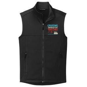 Cruising Life Together Anniversary Cruise Trip Collective Smooth Fleece Vest