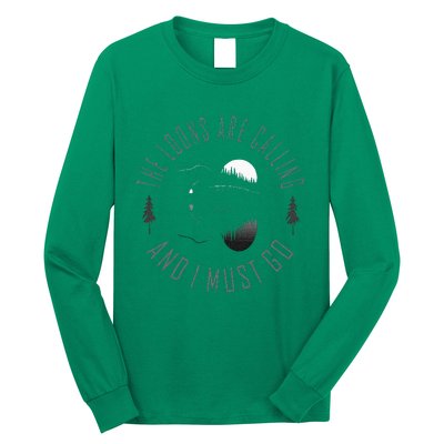 Common Loon The Loons Are Calling And I Must Go Long Sleeve Shirt