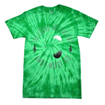 Common Loon The Loons Are Calling And I Must Go Tie-Dye T-Shirt