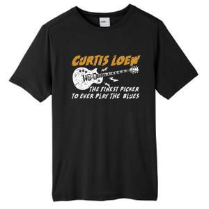 Curtis Loew The Finest Picker To Ever Play The Blues Tall Fusion ChromaSoft Performance T-Shirt