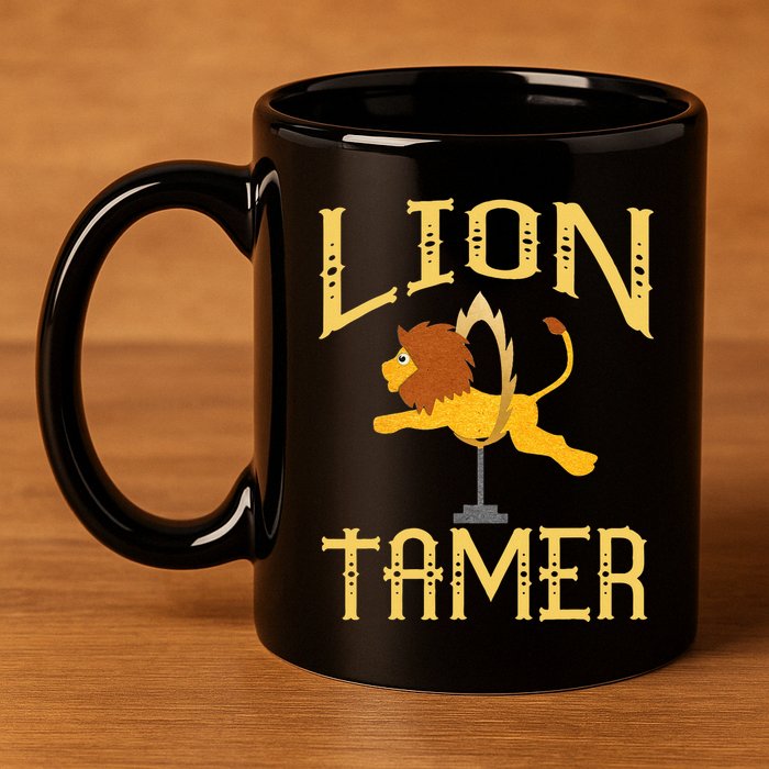 Circus Lion Tamer Lion Tamer Costume 11oz C Handle Ceramic Mug
