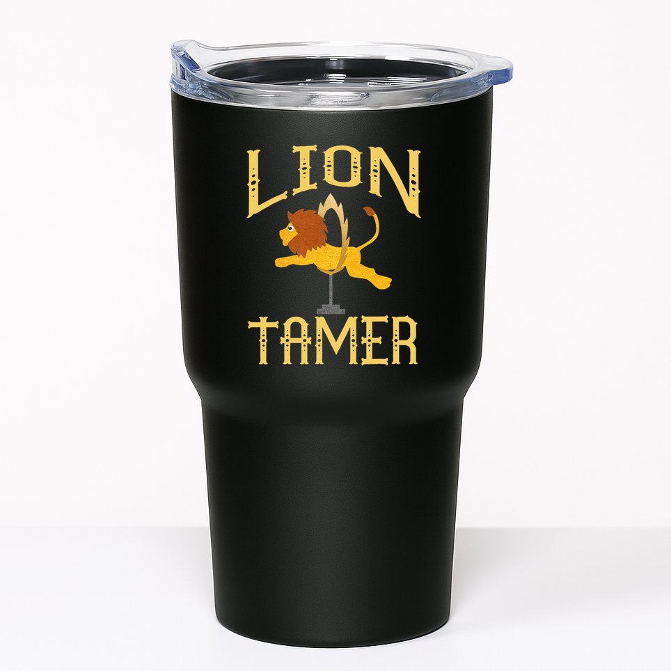 Circus Lion Tamer Lion Tamer Costume Tumbler
