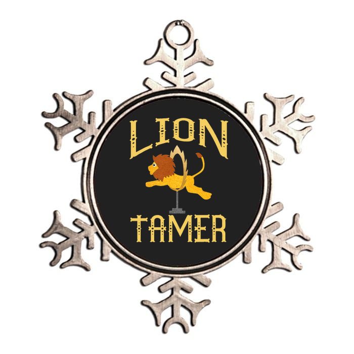 Circus Lion Tamer Lion Tamer Costume Metallic Star Ornament