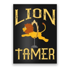 Circus Lion Tamer Lion Tamer Costume Poster