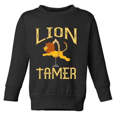 Circus Lion Tamer Lion Tamer Costume Toddler Sweatshirt