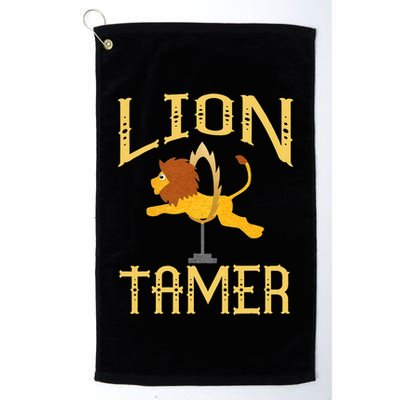 Circus Lion Tamer Lion Tamer Costume Golf Towel
