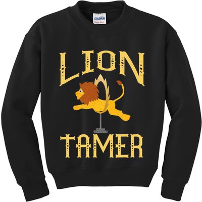 Circus Lion Tamer Lion Tamer Costume Kids Sweatshirt
