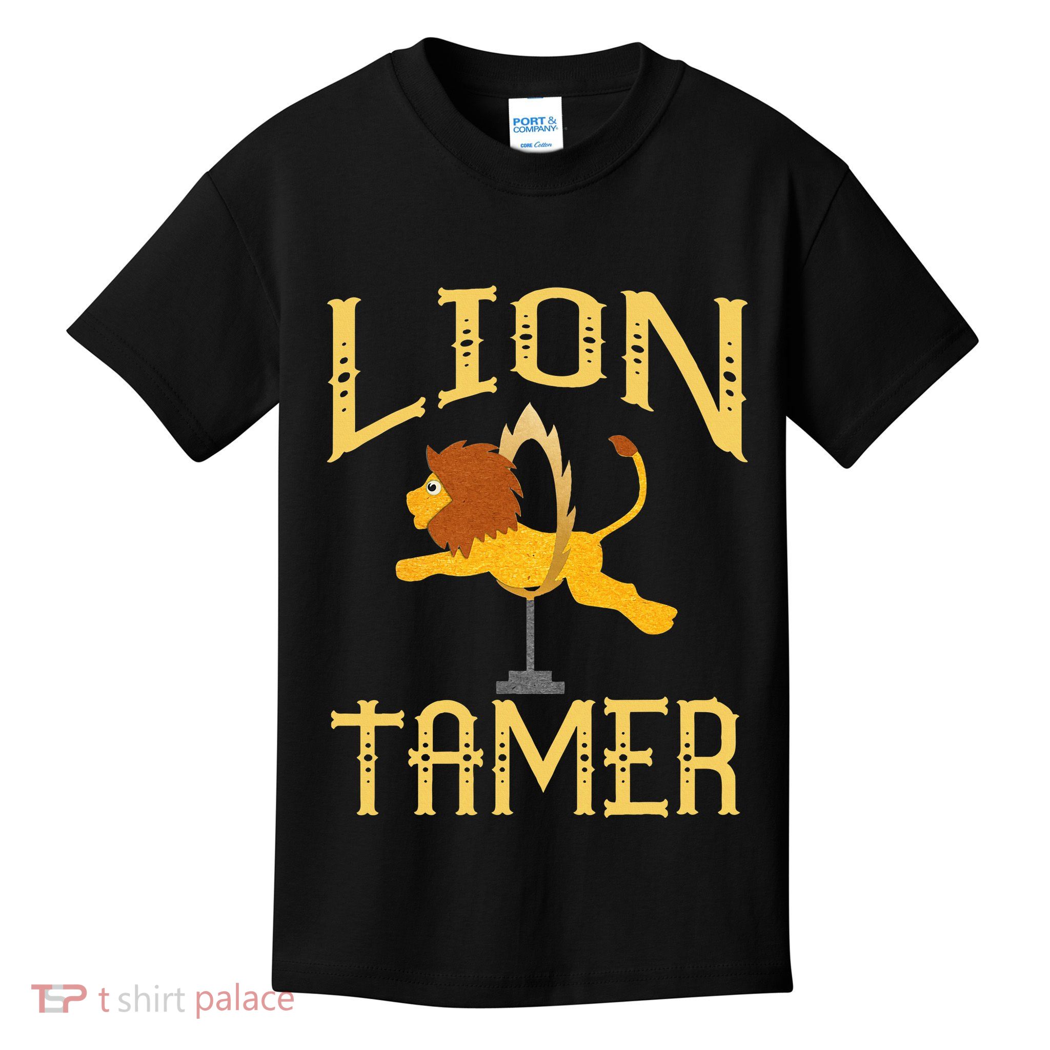 Circus Lion Tamer Lion Tamer Costume Kids T-Shirt