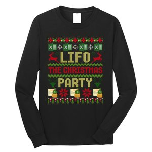 Cpa Lifo The Christmas Party Ugly Accountant Sweater Xmas Long Sleeve Long Sleeve Shirt