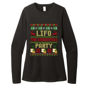 Cpa Lifo The Christmas Party Ugly Accountant Sweater Xmas Long Sleeve Womens CVC Long Sleeve Shirt