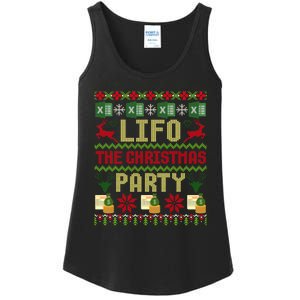 Cpa Lifo The Christmas Party Ugly Accountant Sweater Xmas Long Sleeve Ladies Essential Tank