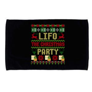 Cpa Lifo The Christmas Party Ugly Accountant Sweater Xmas Long Sleeve Microfiber Hand Towel