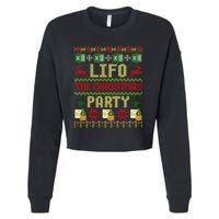 Cpa Lifo The Christmas Party Ugly Accountant Sweater Xmas Long Sleeve Cropped Pullover Crew