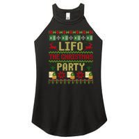 Cpa Lifo The Christmas Party Ugly Accountant Sweater Xmas Long Sleeve Women's Perfect Tri Rocker Tank