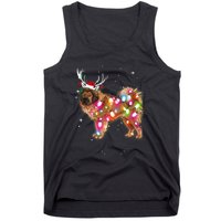 Christmas Lights Tibetan Mastiff Dog Tank Top