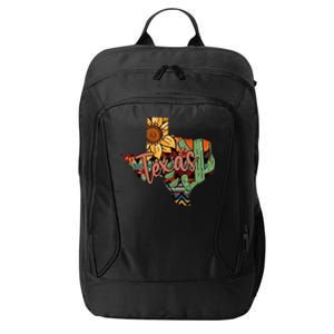 Cute Love Texas State Cactus Sunflower City Backpack