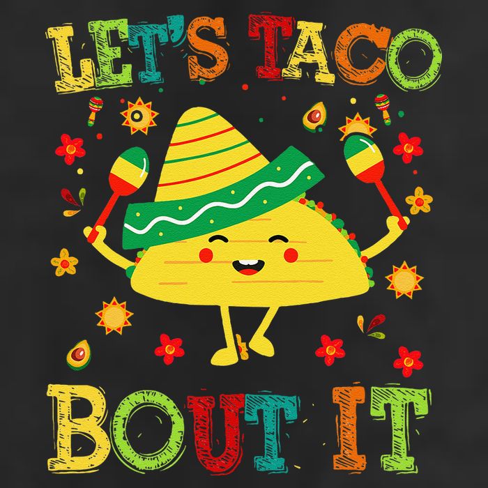 Cute Lets Taco Bout It Funny Mexican Taco 11oz C Handle Ceramic Mug