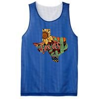 Cute Love Texas State Cactus Sunflower Mesh Reversible Basketball Jersey Tank