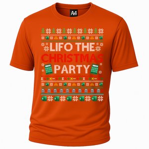 Cpa Lifo The Christmas Party Ugly Accountant Xmas Gift Cooling Performance Crew T-Shirt